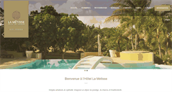 Desktop Screenshot of hotel-lametisse.com